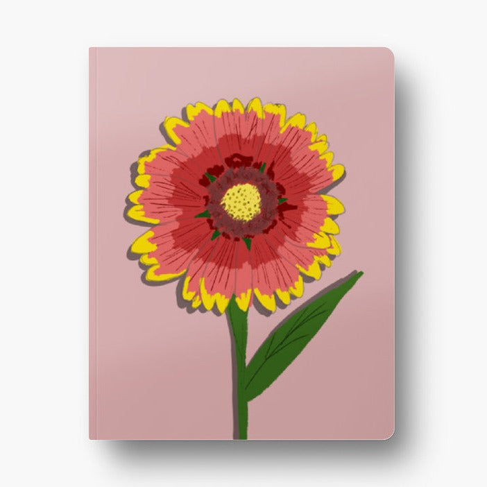 Gerbera Daisy Blank Notebook