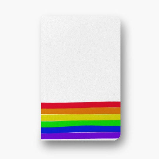 Rainbow Stripe Journal