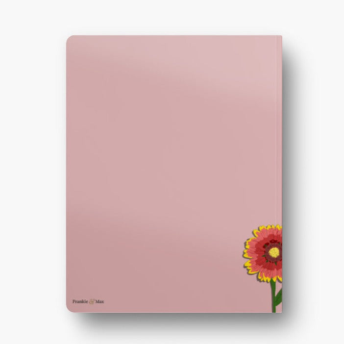 Gerbera Daisy Blank Notebook