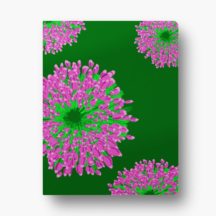 Pink Flower - Blank Notebook