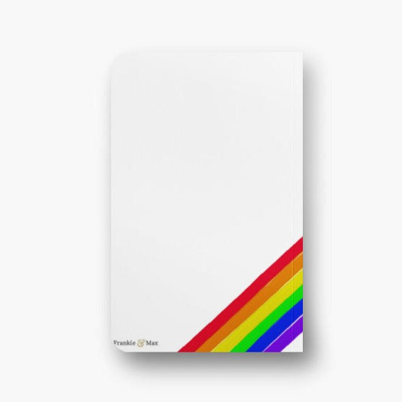 Rainbow Stripe Journal