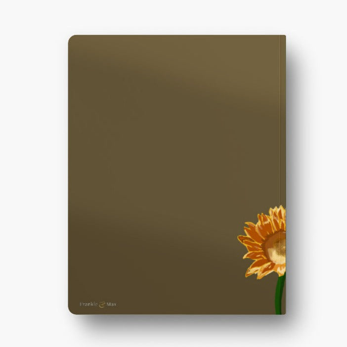 Sunflower Blank Notebook